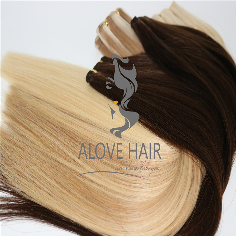 China best hand tied wefts vendor 