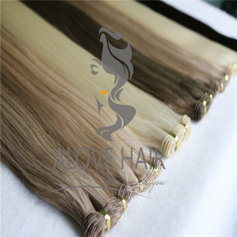 China hand tied wefts vendor service for Dallas hand tied wefts class