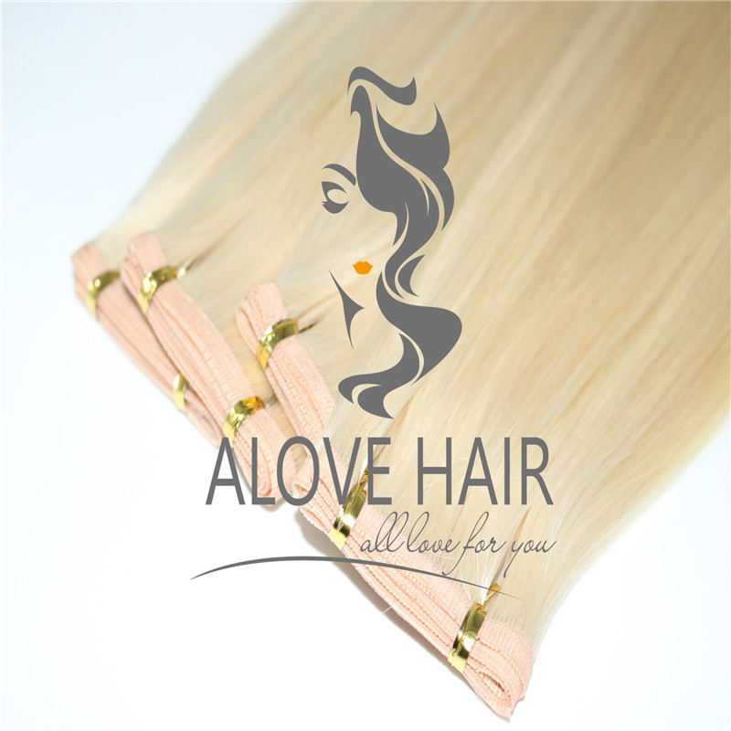 How To Attach Flat Weft Hair Extensions