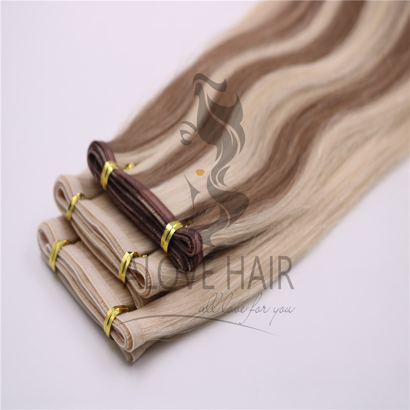 Unprocessed seamless weft hair extensions vendor Nevada