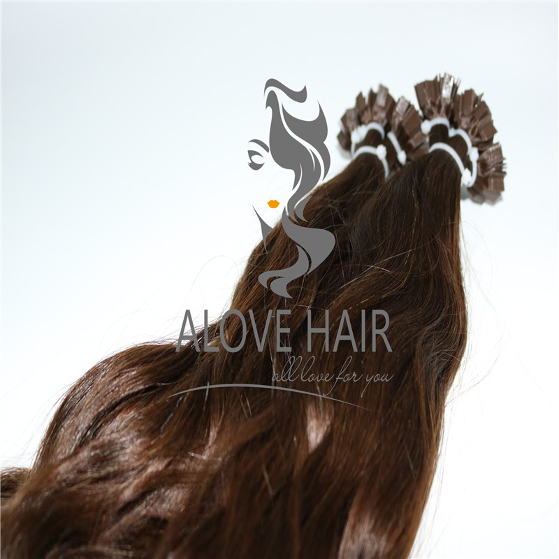 V tip fusion hair extensions supplier in China