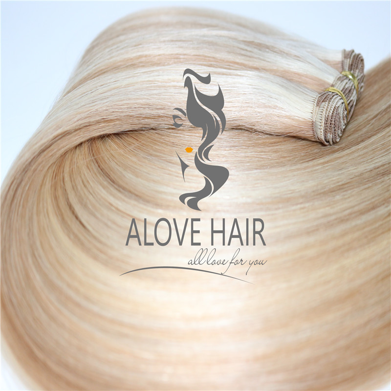 China best cuticle intact hand tied hair wefts manufacturer
