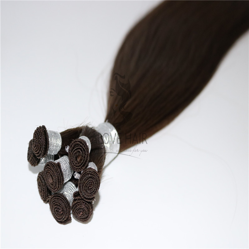 Cuticle intact hand tied wefts extensions vendor los angeles