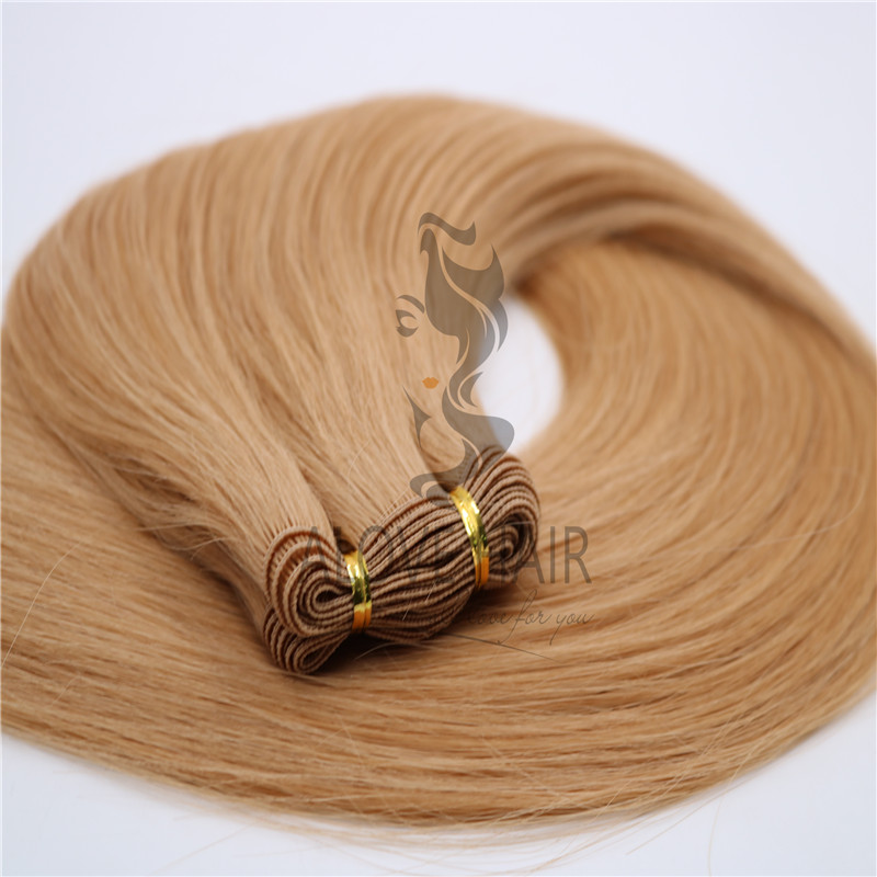 Best quality hand tied wefts for USA hair salon and wholesaler
