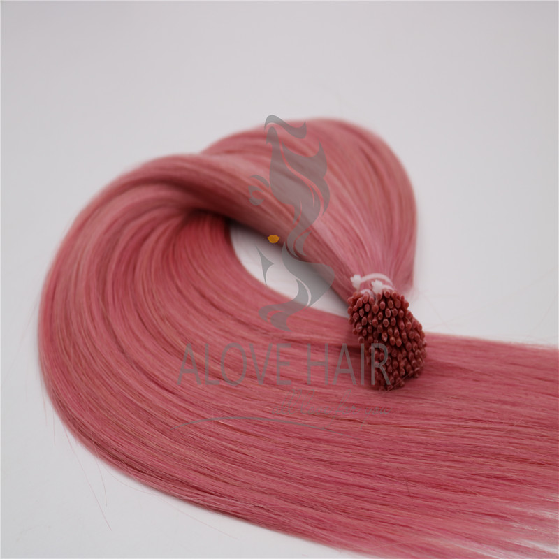 High quality pre-bonded i tip hair extensions vendor 