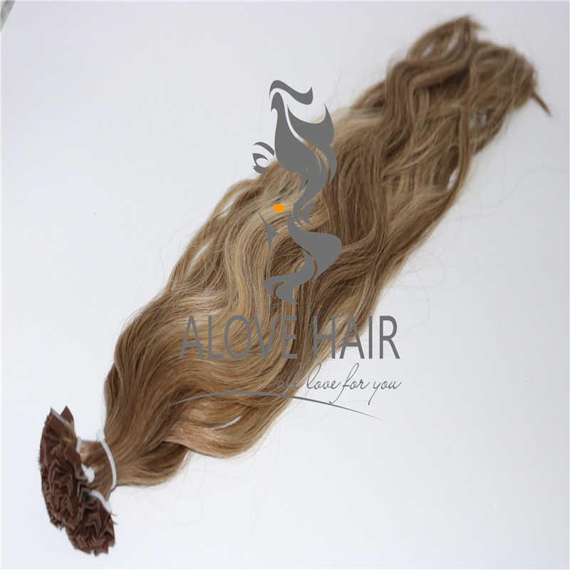 China hair products supplier wholesale keratin tip hair extensions 