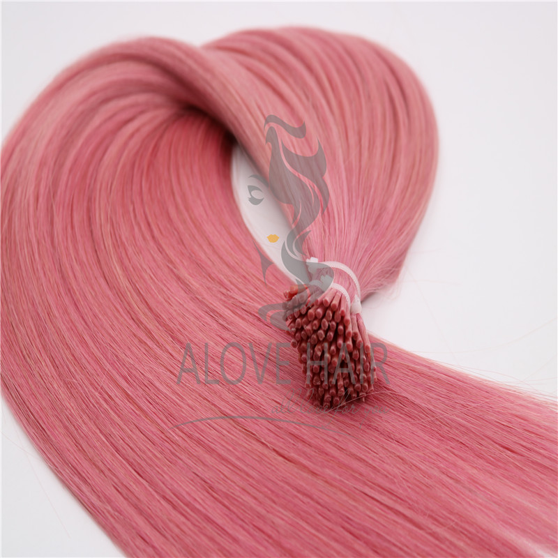 High quality pre-bonded i tip hair extensions vendor 